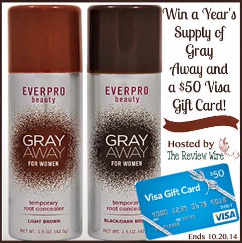 Monicas Rants Raves and Reviews: Gray Away &amp; $50 Visa Gift Card ...