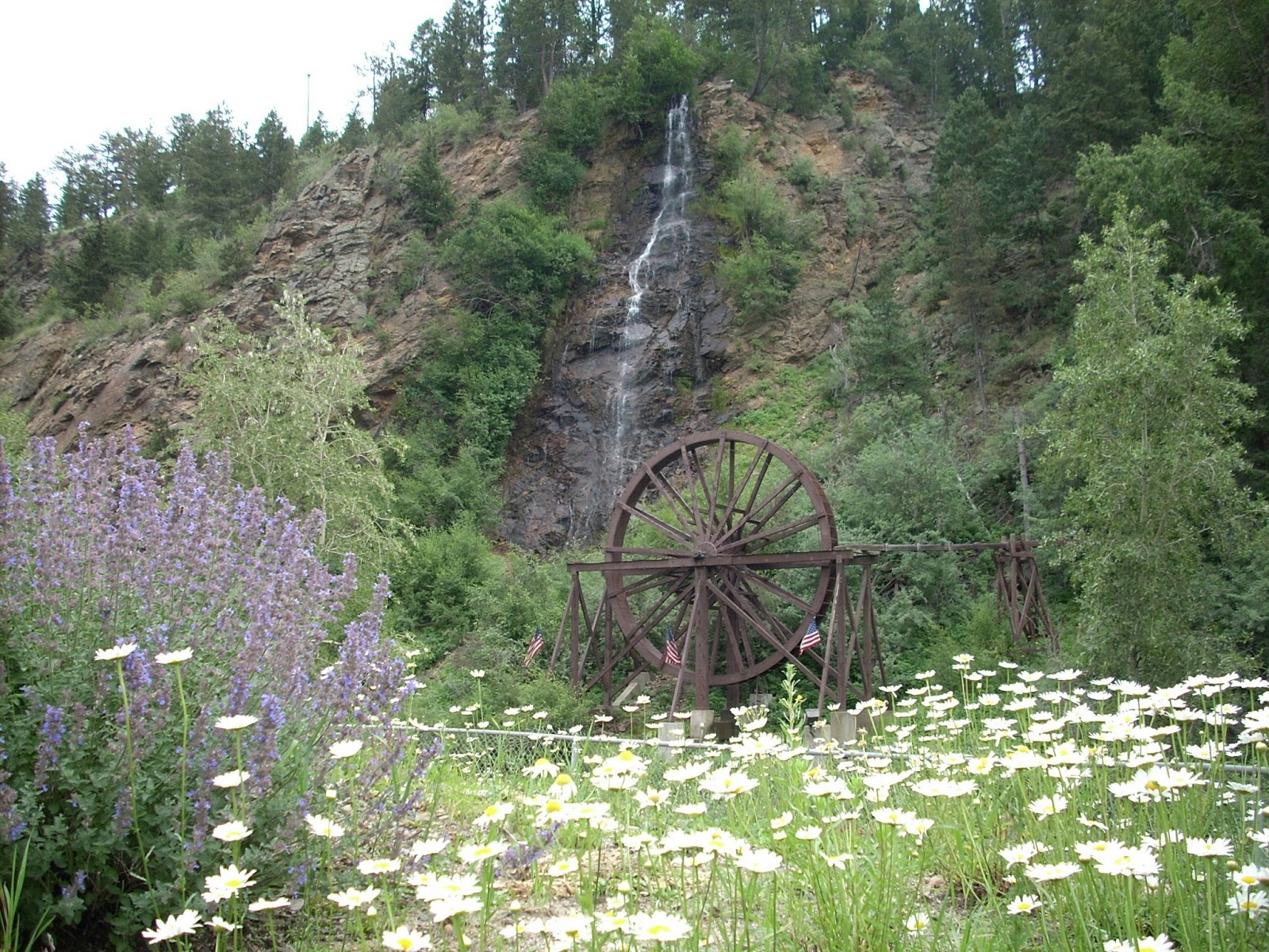 Explore Colorado Charley Taylor Water WheelBridal Veil FallsIdaho Springs