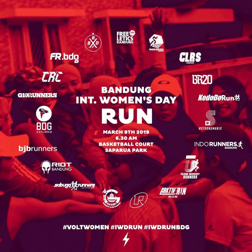 International Women's Day Run - Bandung • 2019 International Women's Day Run - Bandung • 2019