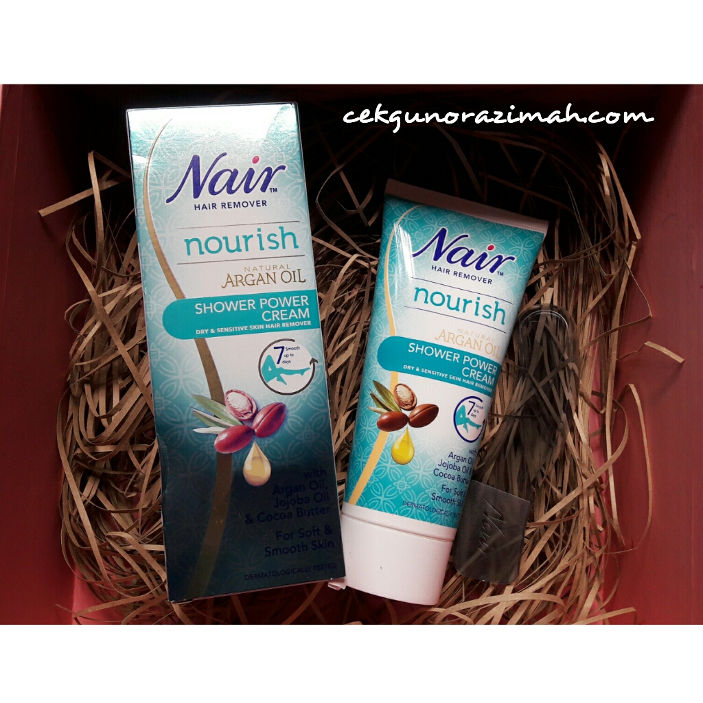 Nair Hair Removal, tiada lagi pencukur! Cikgu Norazimah