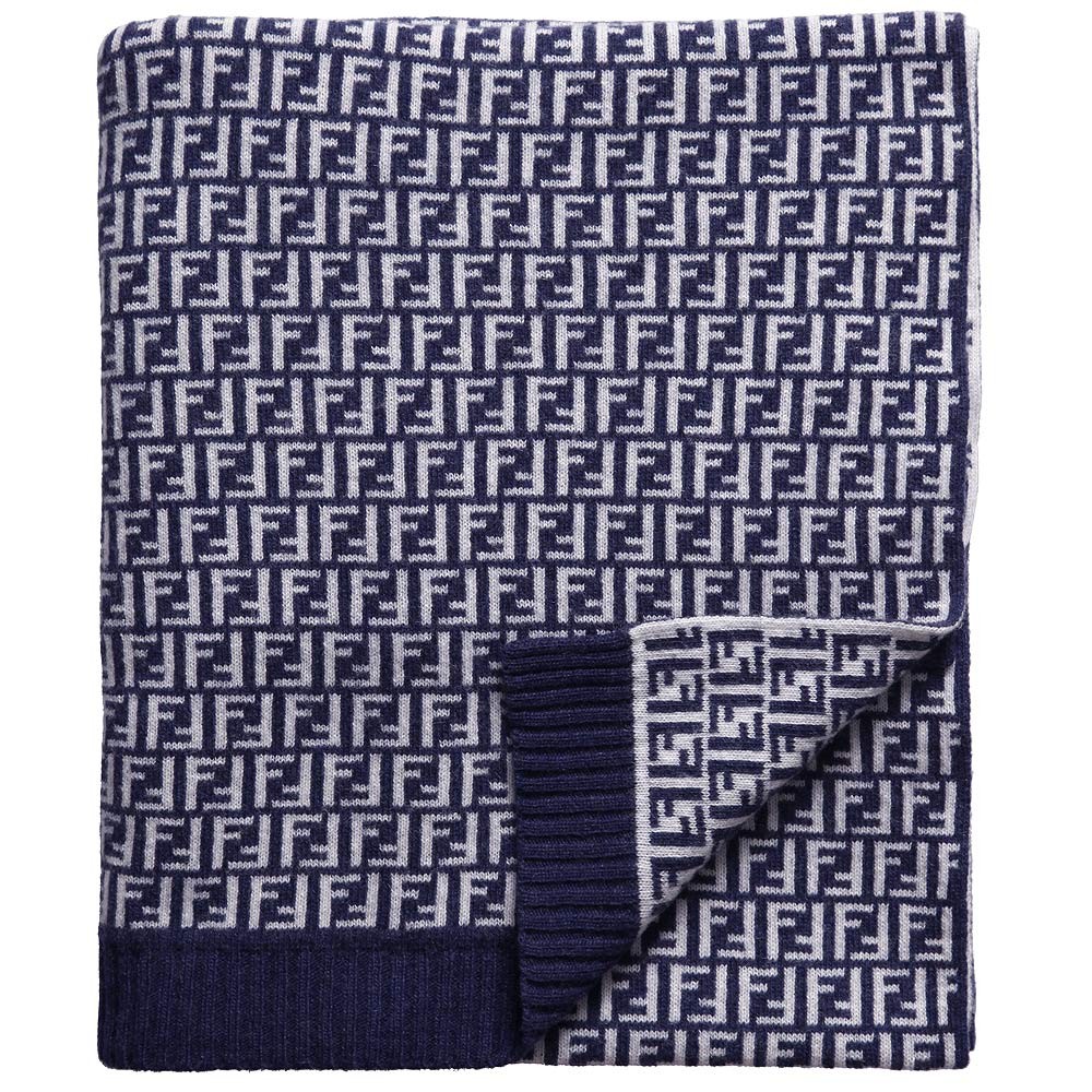 Designer Baby Fendi Baby Zucca Cashmere Blanket