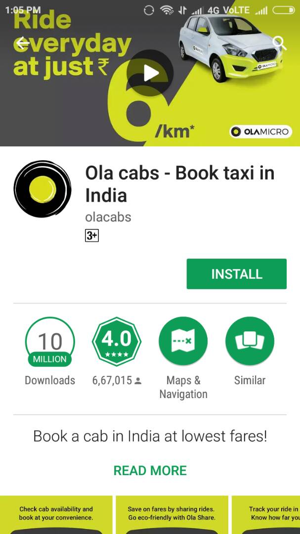 Ola First ride in Hyderabad ,Book OLA cabs in Hyderabad online