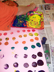 dot polka painting grow