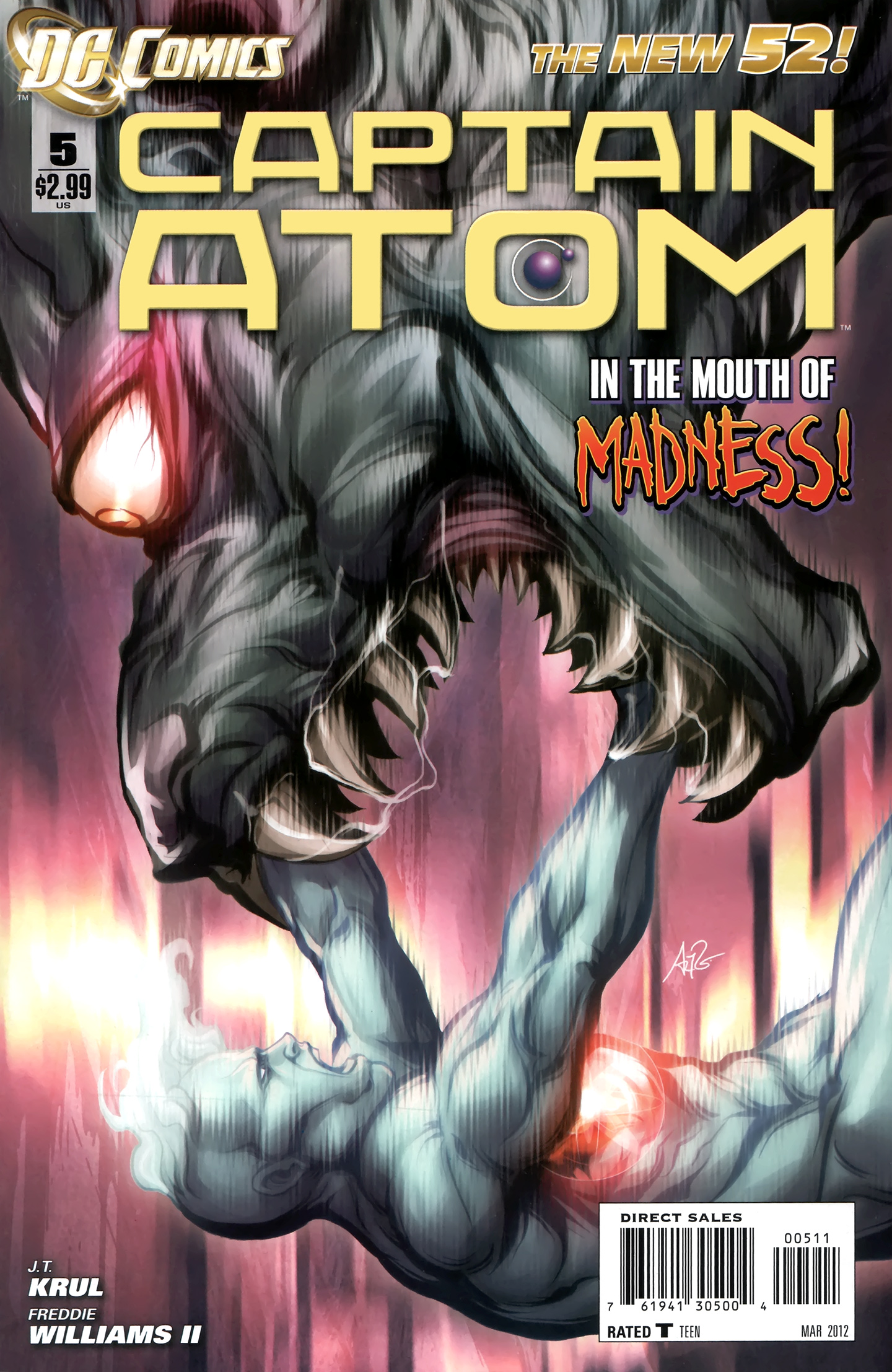 Read online Captain Atom comic -  Issue #5 - 1