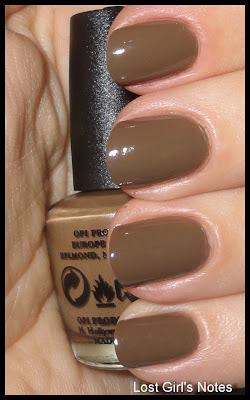 OPI a-taupe the space needle swatches and review