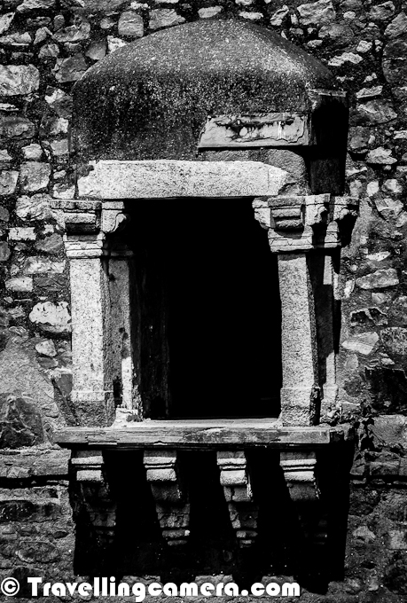Last weekend, we had a meeting at Hauz Khas with some of the old friends and thought of exploring the ruins around Hauz Khas Village Market. This Photo Journey will take you through various ruins around this campus and a huge water tank or Lake. Let's start this Black and White Photo Journey...In the 1980s Hauz Khas Village was developed as an upper class residential cum commercial area in the metropolis of South Delhi, India. It is now a relatively expensive tourist cum commercial area with numerous art galleries, upscale boutiques and restaurant. Swans and ducks are among the attractions at Hauz Khas Lake - which is part of the attraction to visitors. During this recent visit to Hauz Khas Village, we saw various other birds around the lake. We shall be sharing a separate Photo Journey on birds from Hauz Khas Lake in South Delhi !!!Three pavilions inside the Tomb ... Hauz Khas Village has notable structures built by Firuz Shah on the eastern and northern side of the reservoir consisted = Madrasa (Islamic School of Learning), the small Mosque, the Main tomb for himself and six domed pavilions in its precincts...This Photograph shows North-South arm of the Madrasa and Mosque overlooking the reservoir...Hauz Khas Village Complex in South Delhi houses a water tank, an Islamic seminary, a mosque, a tomb and pavilions built around an urbanized village. It was part of Siri, the second medieval city of India of the Delhi Sultanate of Allauddin Khilji Dynasty (1296–1316). The etymology of the name Hauz Khas in Urdu language is derived from the words ‘Hauz’: 'water tank' (or lake) and ‘Khas’:'royal'- the 'Royal tank'. The large water tank or reservoir was first built by Khilji to supply water to the inhabitants of SirThe Hauz Khas village which was known in the medieval period for the amazing buildings built around the reservoir drew a large congregation of Islamic scholors and students to the Madrasa for Islamic education. A very well researched essay titled 'A Medieval Center of Learning in India: The Hauz Khas Madrasa in Delhi' authored by Anthony Welch of the University of Victoria, Victoria, British Columbia, refers to this site as 'far and away the finest spot in Delhi not in the ingenuity of its construction and the academic purpose to which it was put but also in the real magic of the place'.Currently Hauz Khas village retains not only the old charm of the place but has enhanced its aesthetic appeal through the well manicured green parks planted with ornamental trees all around with walk ways... The tank itself has been reduced in size and well landscaped with water fountains. Hauz Khas village structure that gloriously existed in the medieval period was modernized in mid 1980’s presenting an upscale ambience attracting tourists from all parts of the world. The village complex is surrounded by Safdarjung Enclave, Green Park, South Extension, Greater Kailash. There are some of the India's most prestigious institutes situated in the neighborhood including Indian Institute of Technology, Delhi, Indian Institute of Foreign Trade, National Institute of Fashion Technology, and All India Institute of Medical Sciences.Here is a Photograph showing Pavilions adjoining the courtyard.Madrasa was one of the leading institutions of Islamic learning in the Delhi Sultanate. It was also considered the largest and best equipped Islamic seminary anywhere in the world. There were three main Madrasa's in Delhi during Firuz Shah's time. One of them was the Firuz Shahi madrasa at Hauz Khas. After the sack of Baghdad, Delhi became the most important place in the world for Islamic education. The village surrounding the Madarsa was also called Tarababad (city of joy) in view of its affluent and culturally rich status, which provided the needed supporting sustenance supply system to the MadrasaSeveral buildings (Mosque and madrasa) and tombs were built overlooking the water tank or lake. Firuz Shah’s tomb pivots the L–shaped building complex which overlooks the tank. More information about Hauz Khas Village can be seen at http://en.wikipedia.org/wiki/Hauz_Khas_Complex