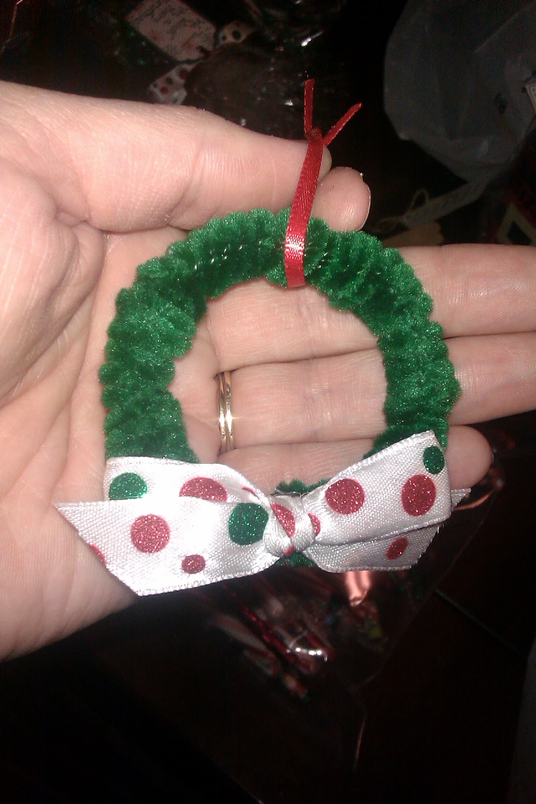 Jen's Happy Spot Shower Curtain Ring Craft