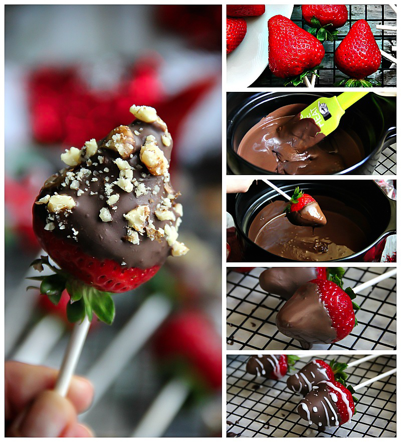 ChocolateDipped Strawberries SANDRA'S EASY COOKING