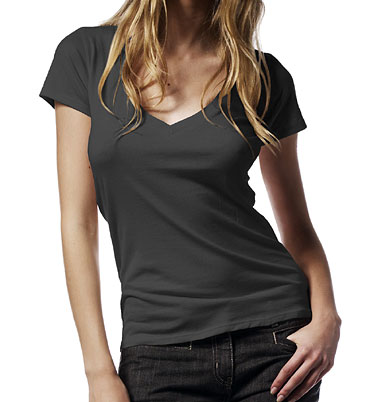 Entertainment Zone: New Summer Deep Neck T-shirts For Girls 2011