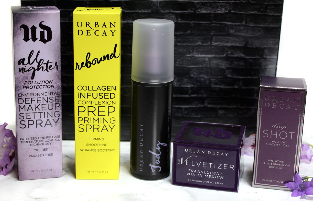 Monroe Misfit Beauty Blog: Urban Decay Rescue! Drop Velvetizer, & All Nighter Spray