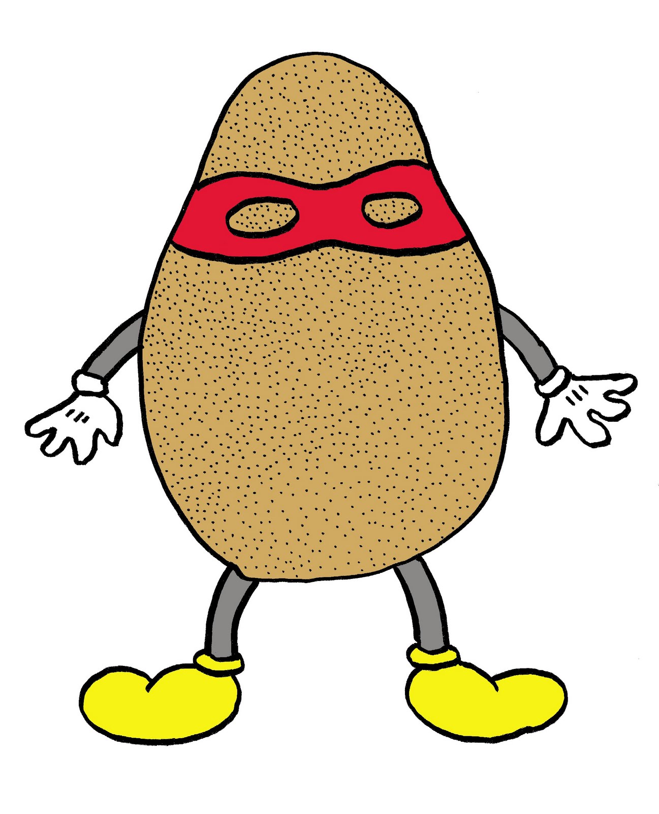 Crab's Eleven Blog. Sketch of Potato Man. Which was later scrapped due