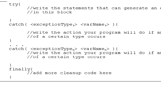 Contoh Penggunaan Exception Handling pada Java | Download Source Code ...