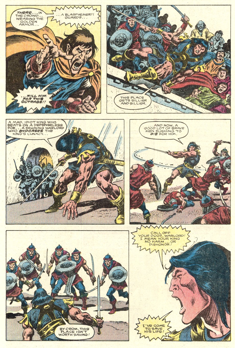 Read online Conan the Barbarian (1970) comic -  Issue #181 - 9