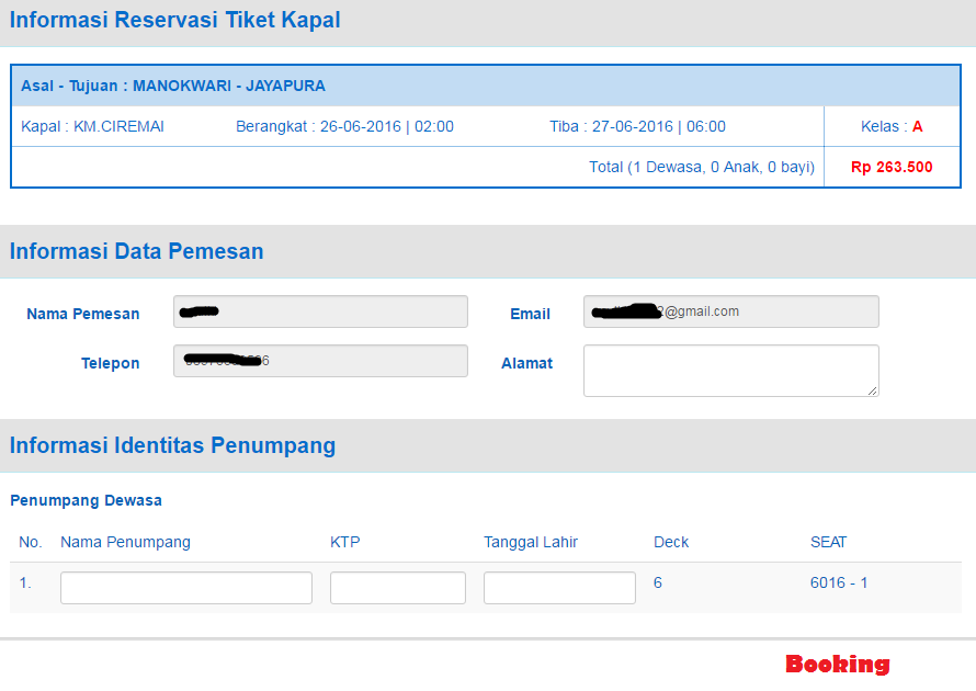 Software Penjualan Tiket Kapal Laut Software Penjualan Tiket Kapal Laut
