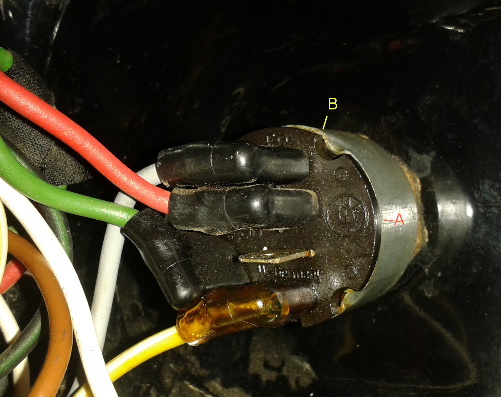 WB5BKL: Airhead Ignition Switch Repair