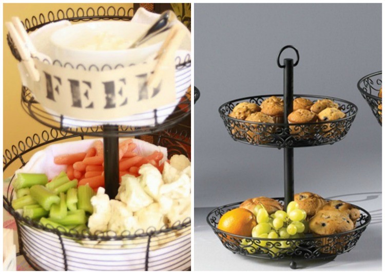 Our Home Away From Home TIERED BASKETS