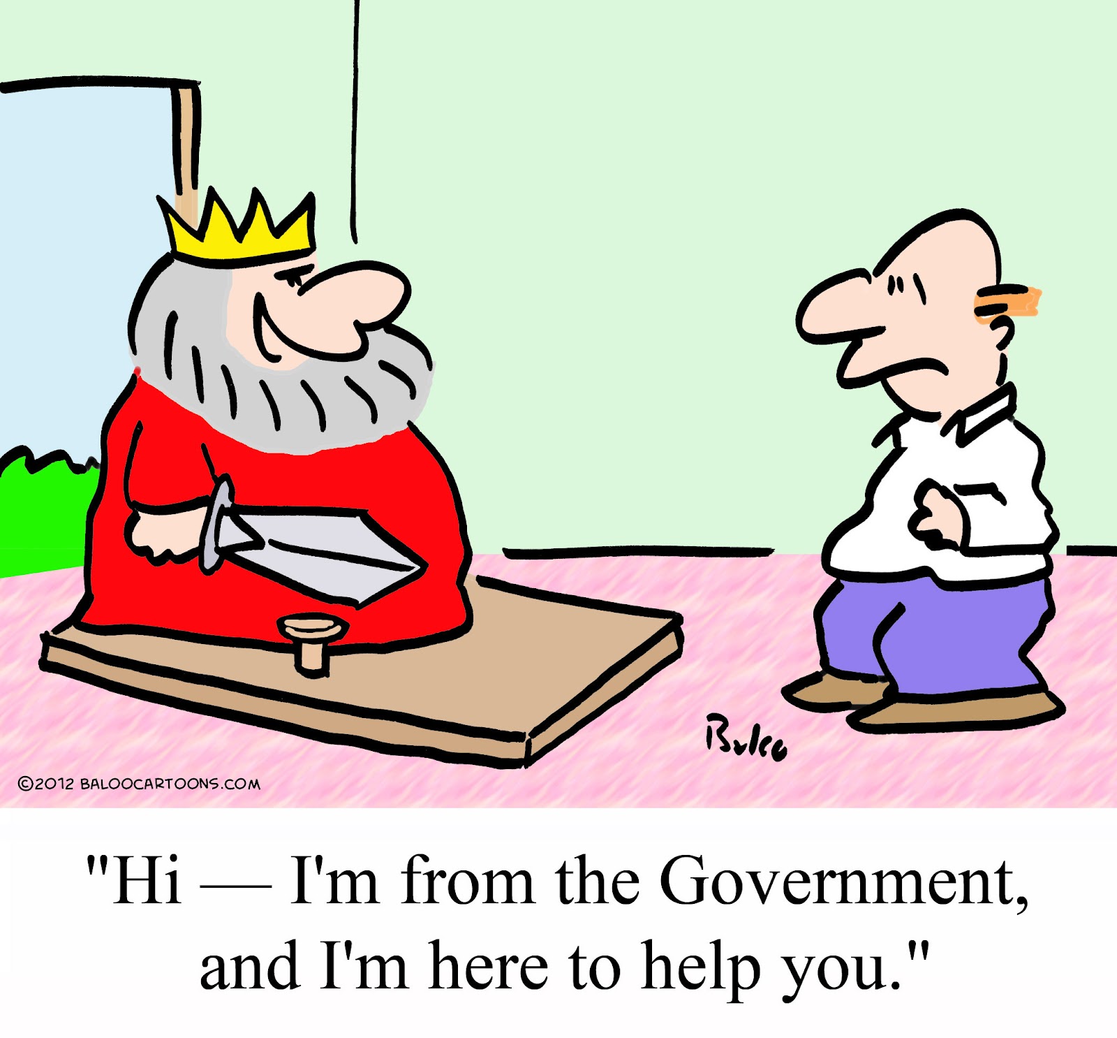 BALOO'S CARTOON BLOG Government cartoon