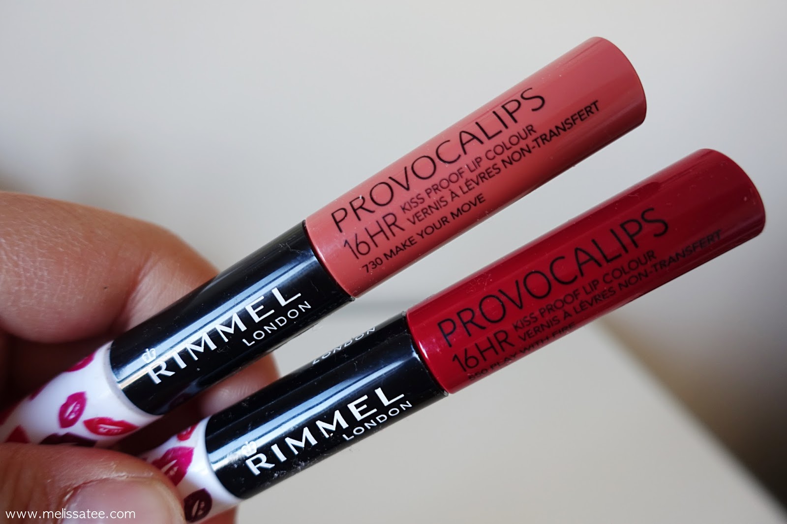 The Blushing Introvert Rimmel Provocalips 16 Hour Kiss Proof Lip Colour Review