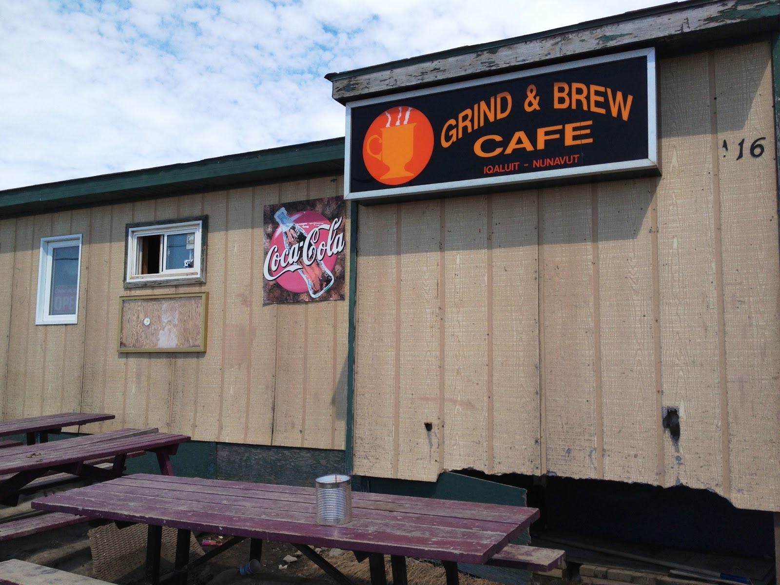 Chilling in Nunavut Iqaluit Menu Grind & Brew