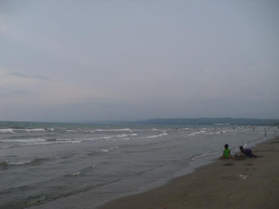 From this side San Fabian Beach in Pangasinan