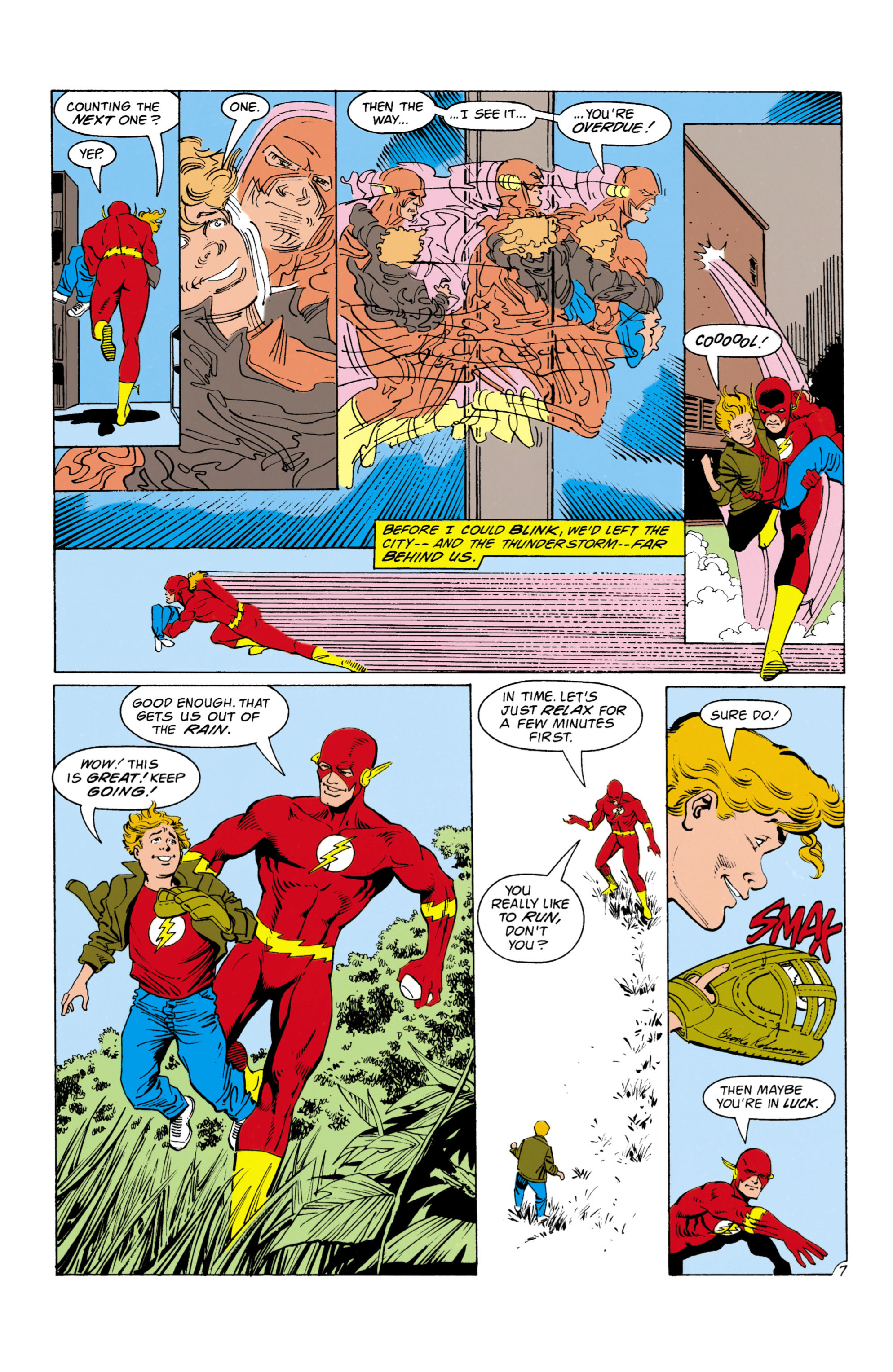 Read online The Flash (1987) comic -  Issue #63 - 8