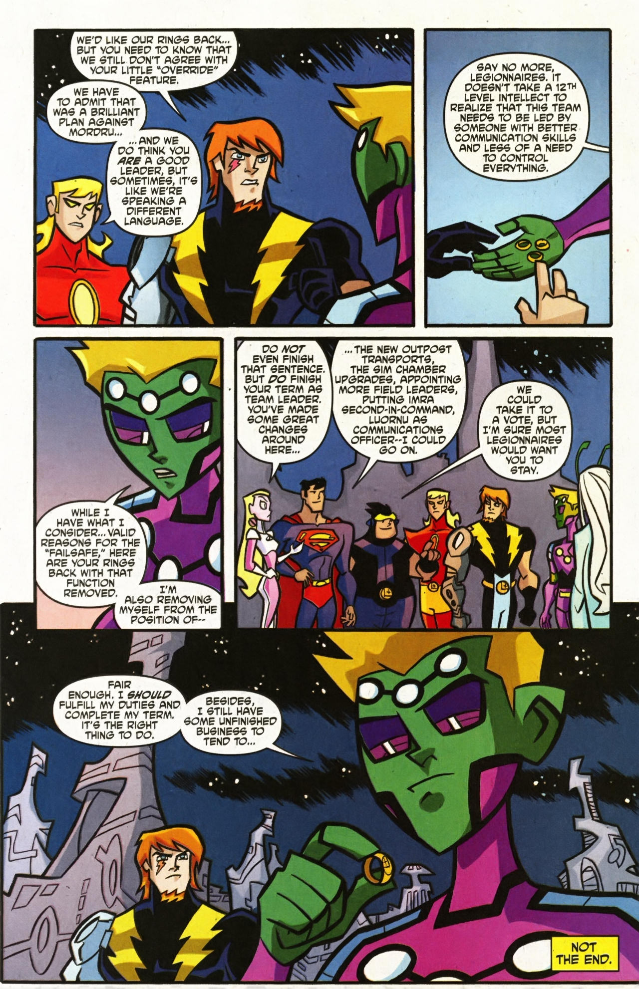 Read online The Legion of Super-Heroes in the 31st Century comic -  Issue #18 - 21