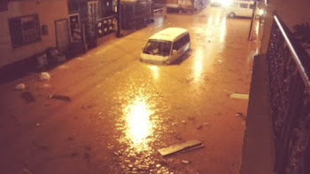 A seis mil ascendió el número de familias afectadas por el desbordamiento de varios ríos en la zona del San Juan,