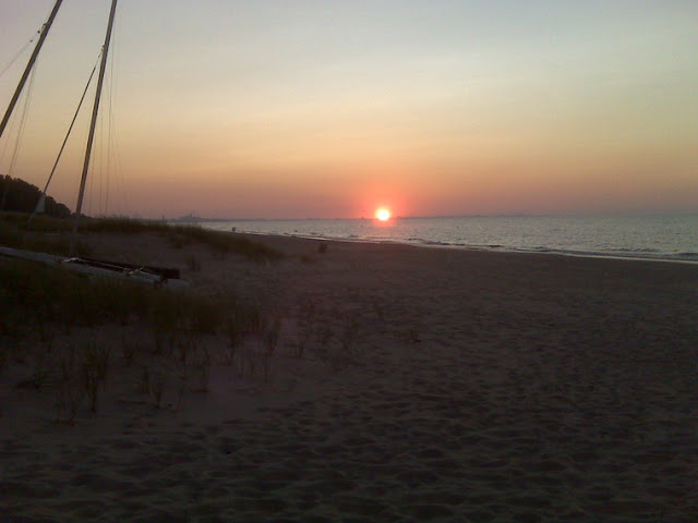 Miller Beach Sunset, Indiana Dunes 2010