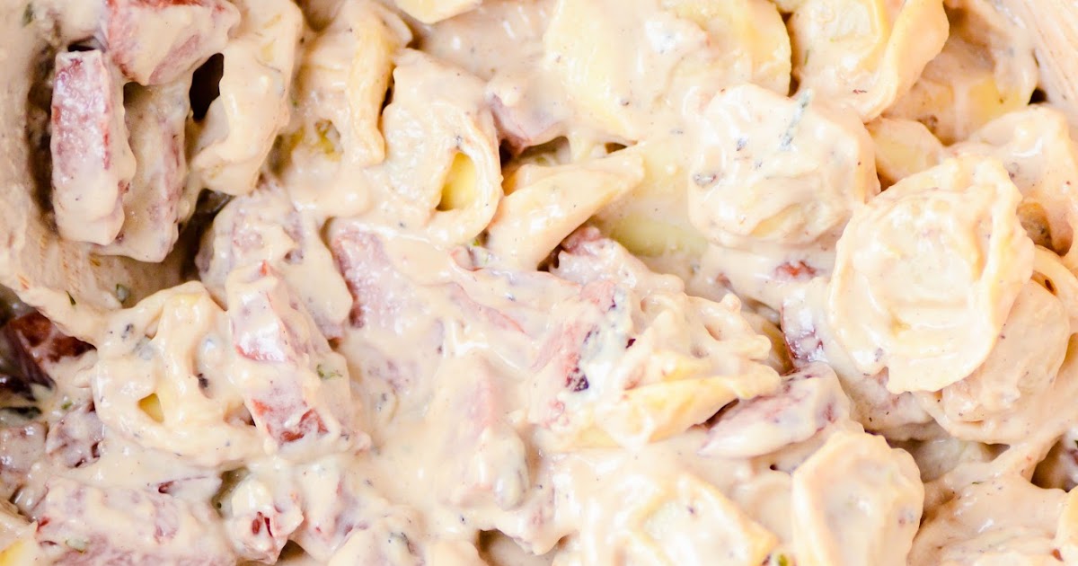 Keat's Eats Kielbasa Tortellini Alfredo