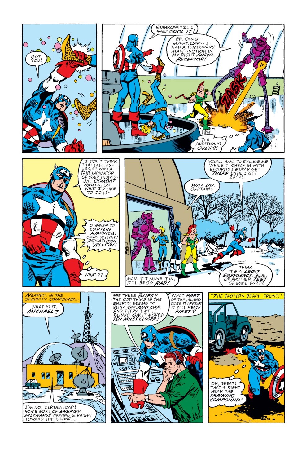 Read online Captain America (1968) comic - Issue #352 - 4