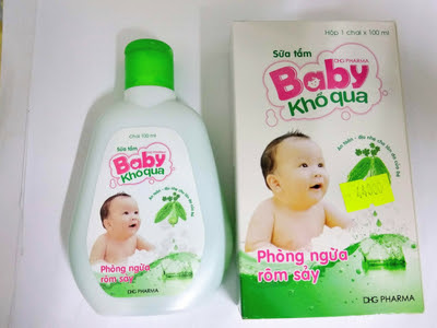 Sữa tắm Baby khổ qua của dược Hậu Giang Sữa tắm Baby khổ qua của dược Hậu Giang