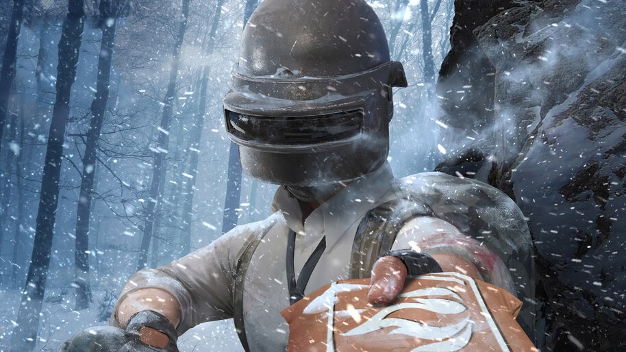 PUBG Mobile, Helmet, Level 3, Cold Front, Artic Mode, 4K, #7.1922