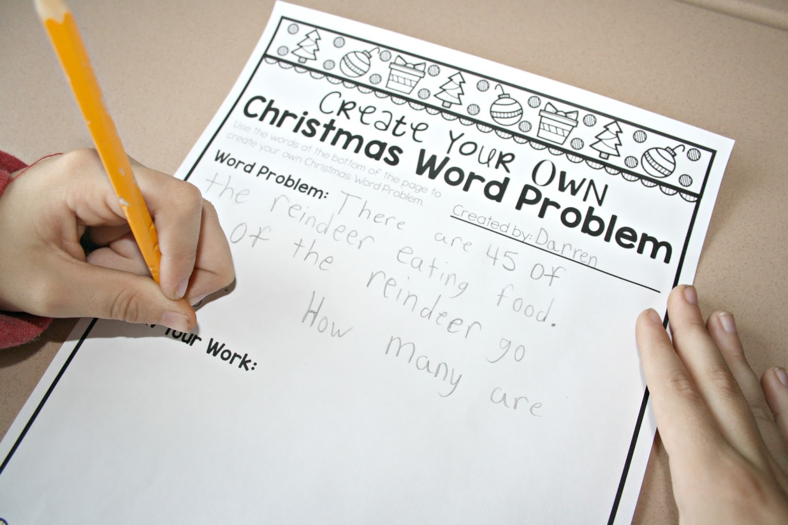 This blog post highlights how to incorporate holidays into your math lessons, while allowing your students to guide and lead the lesson along the way! Using this FREE printable, you can have your class create a month's worth of math word problems for everyone to work on together. Having the students create the problems helps show their understanding of the skills you've recently been working on. Be sure to grab this freebie!{holiday, math, word problems, elementary, free}