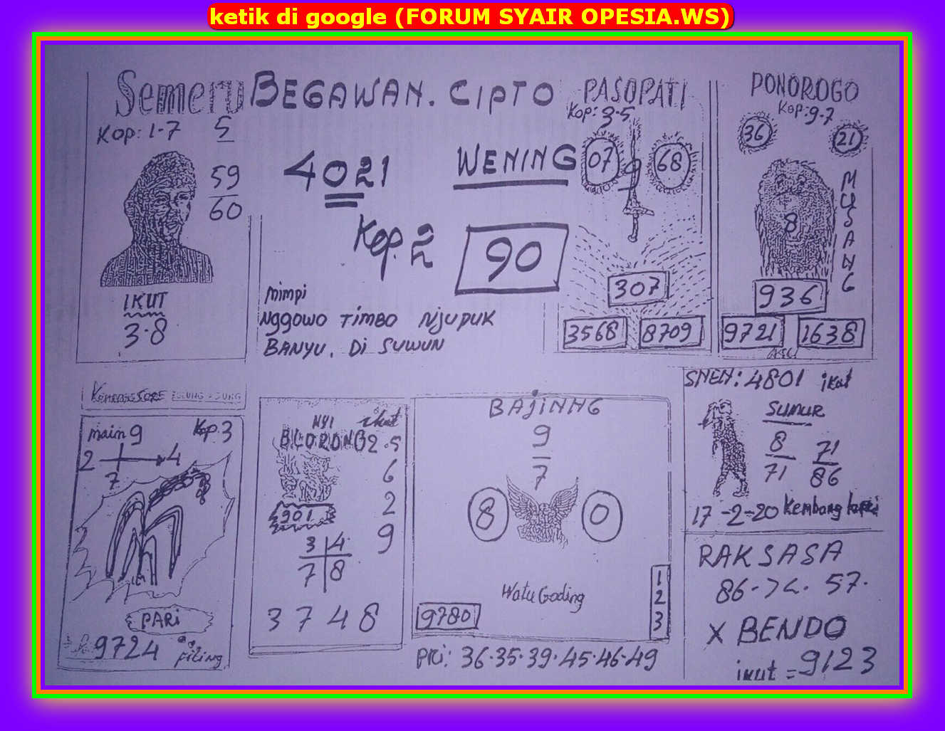 1 New Message Kode Syair Hongkong 17 Februari 2020 Forum Syair Togel Hongkong Singapura Sydney