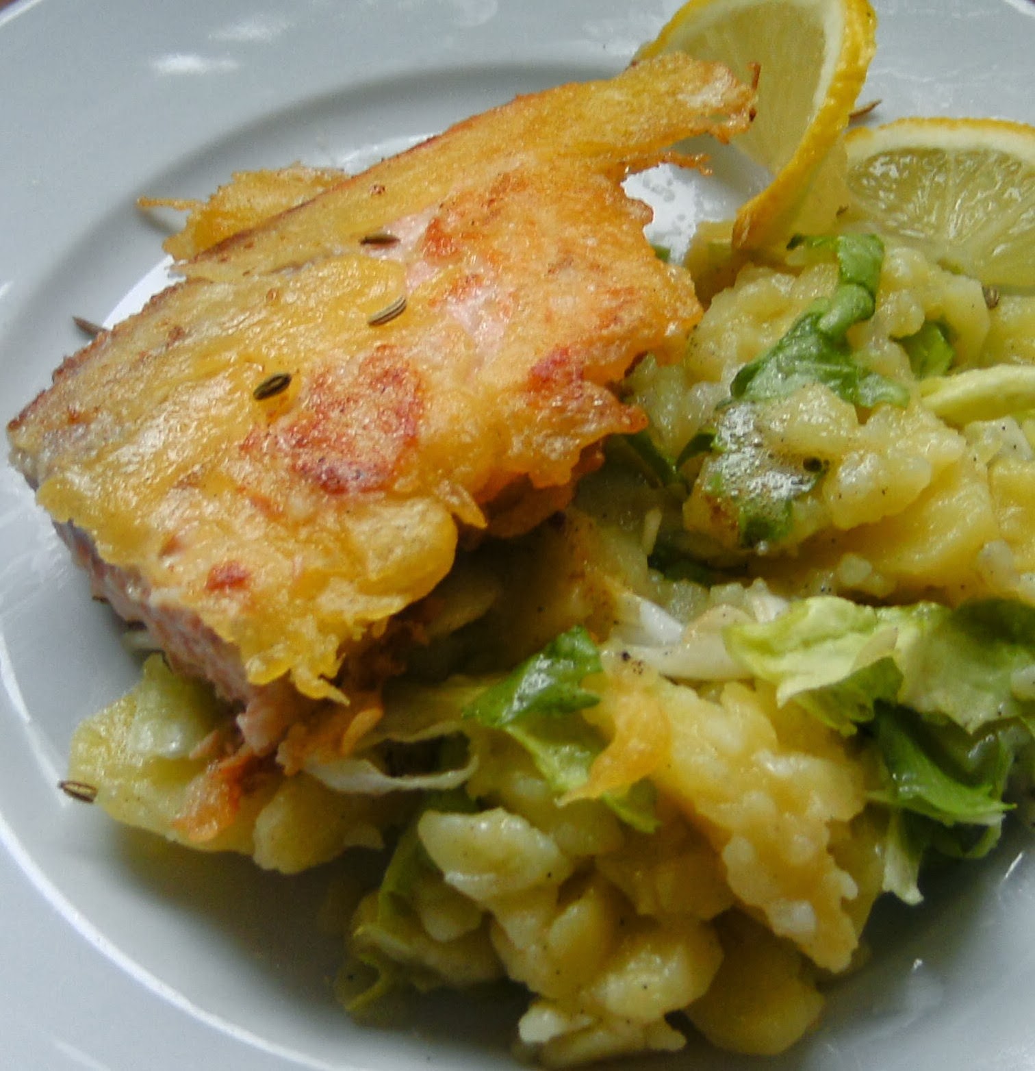 Feenstadl: Kochen mit den Sternen ° ☾ °☆ ¸. ☆ . ★ Fisch im Bierteig mit ...