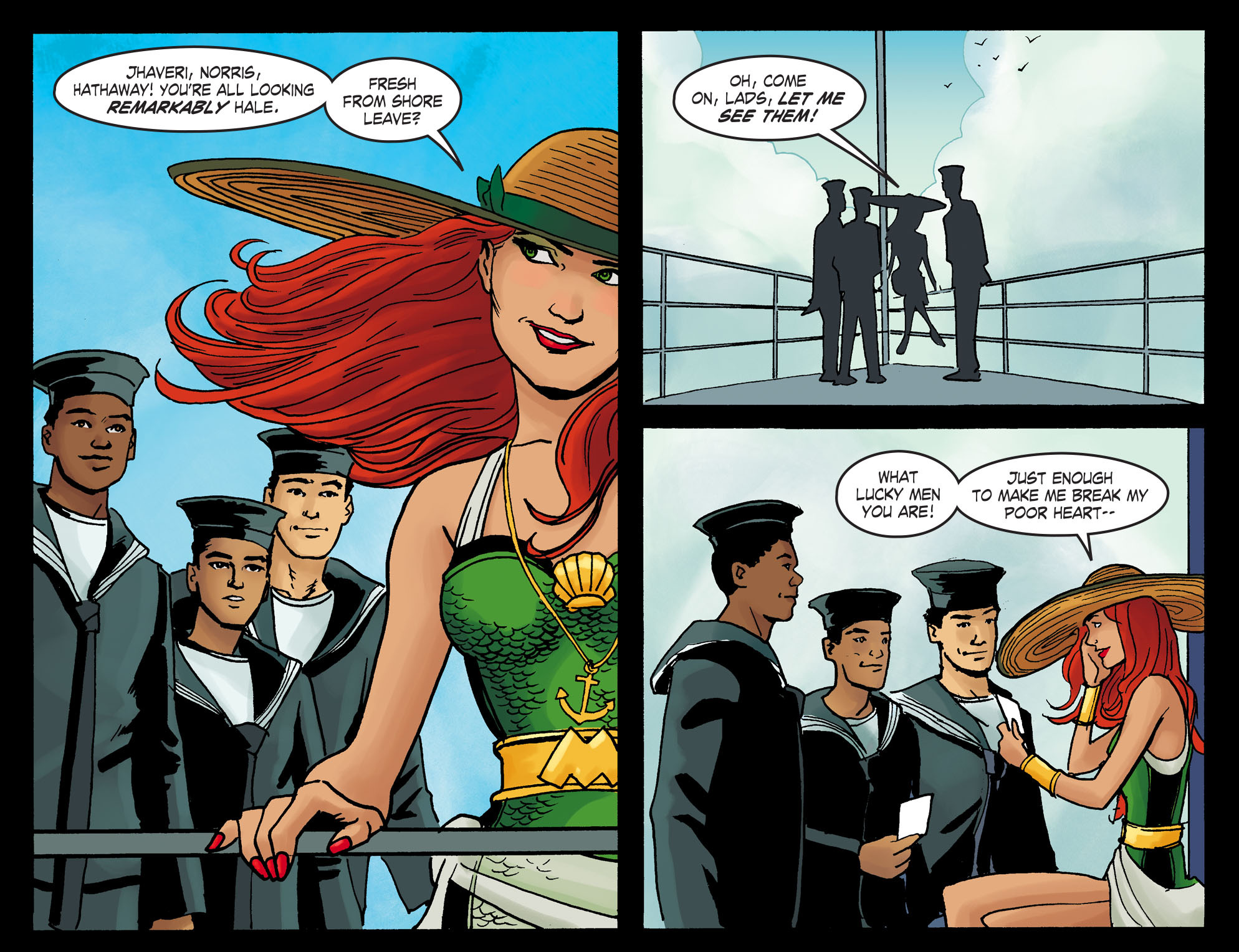 Read online DC Comics: Bombshells comic -  Issue #16 - 11
