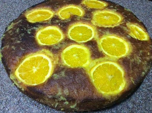 SİBELİNMUTFAGİ Portakal dilimli kek