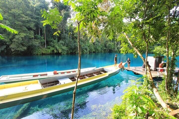 3 Objek Wisata Telaga Biru yang Banyak Menarik Perhatian Para Traveler tempat dan objek wisata telaga biru
