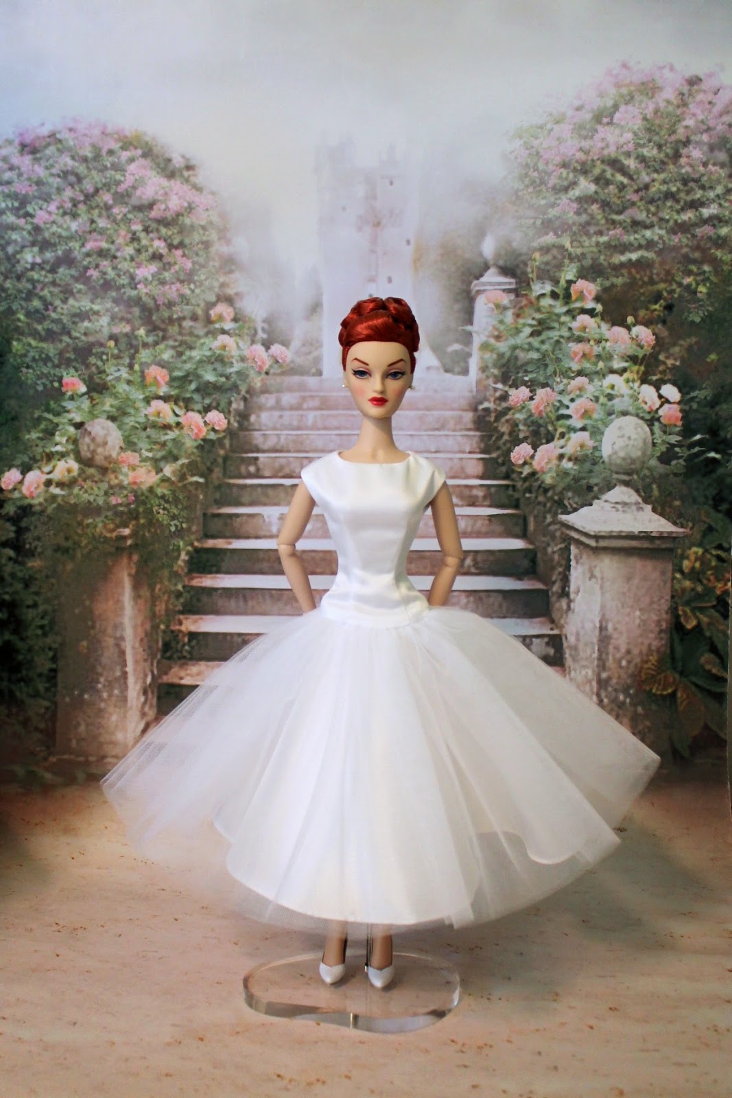 Diane on Whidbey Island: "Funny Face" Wedding Dress