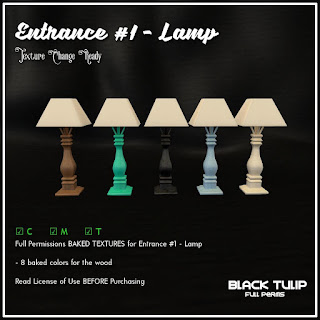 [Black Tulip] Textures - Entrance Kit #1 - Lamp