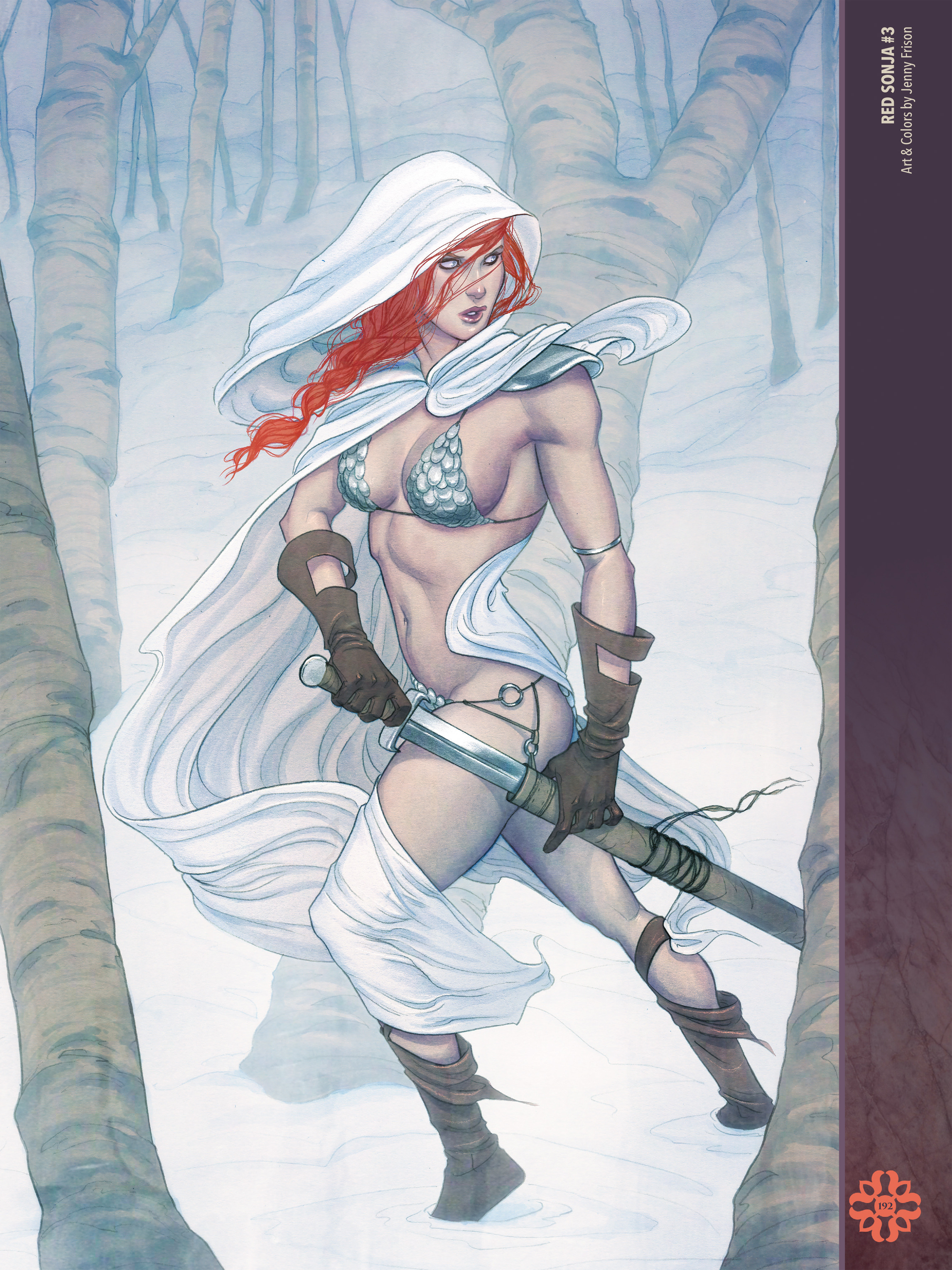 Read online The Art of Red Sonja comic -  Issue # TPB 2 (Part 2) - 93
