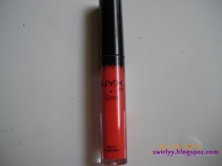 Review and Swatches NYX Lip Glosses (Juicy Pink, Juicy Red, Doll Pink
