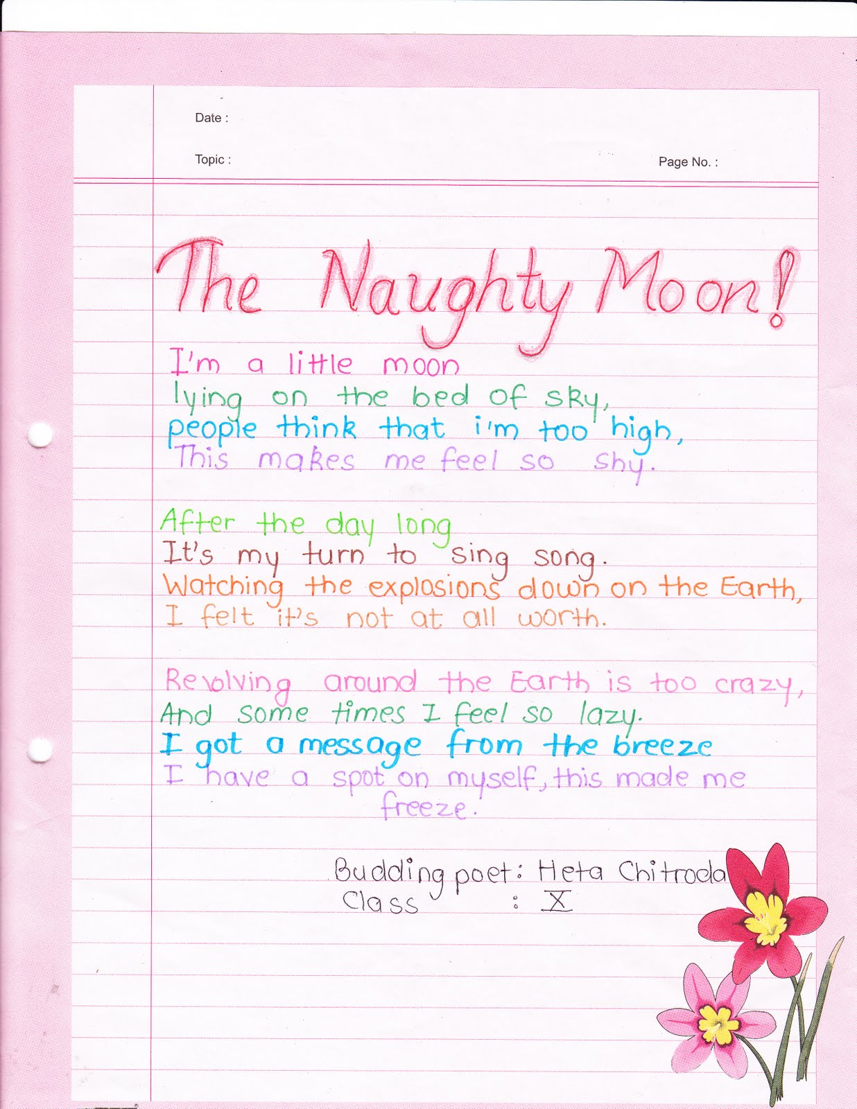 Welcome to Sarvanaman Vidya Mandir: Poems by students of ...