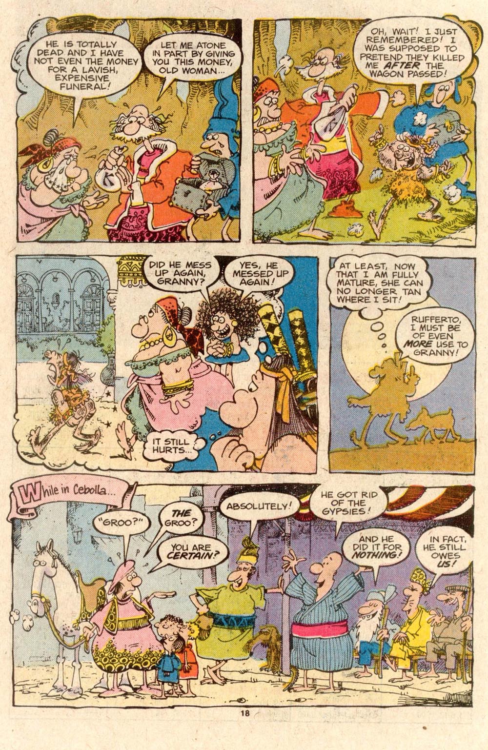 Read online Sergio Aragonés Groo the Wanderer comic -  Issue #41 - 21