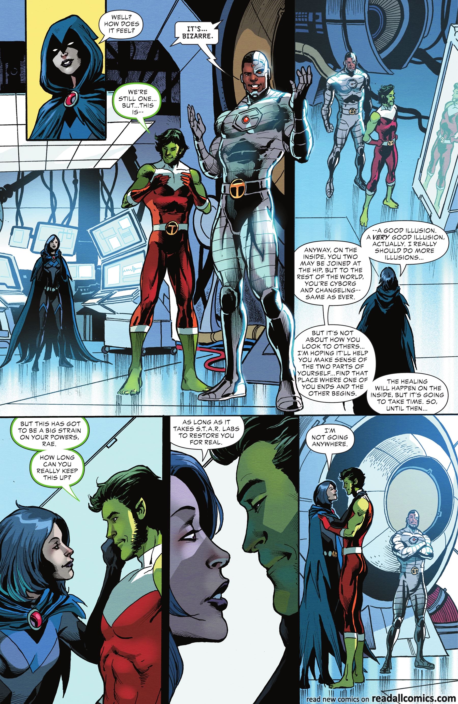 Teen Titans Academy #1 chapter 15 page 15