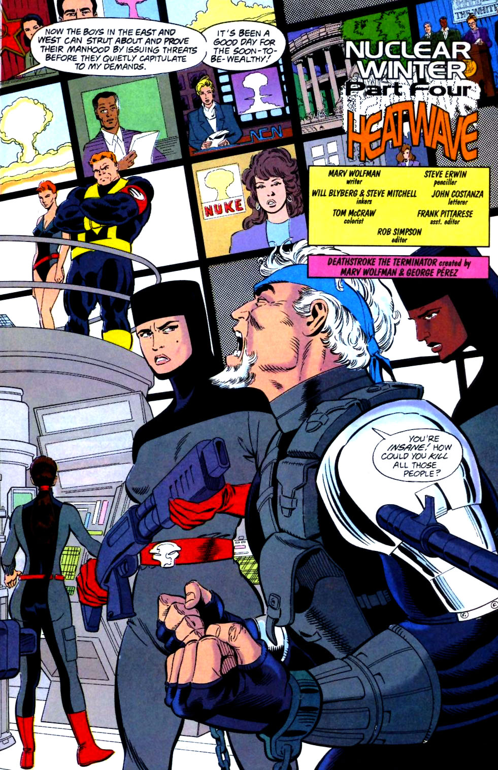 Read online Deathstroke (1991) comic -  Issue #20 - 4