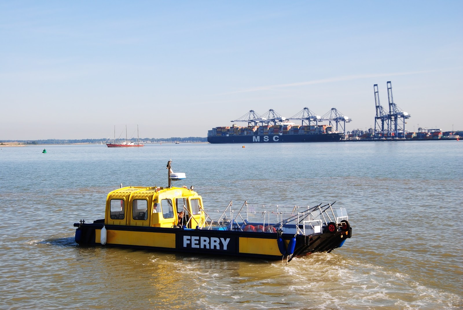 Ferry linking Harwich with Shotley and Felixstowe since 1912
