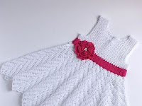 Vestidos De Bebe Tejidos A Crochet Patrones
