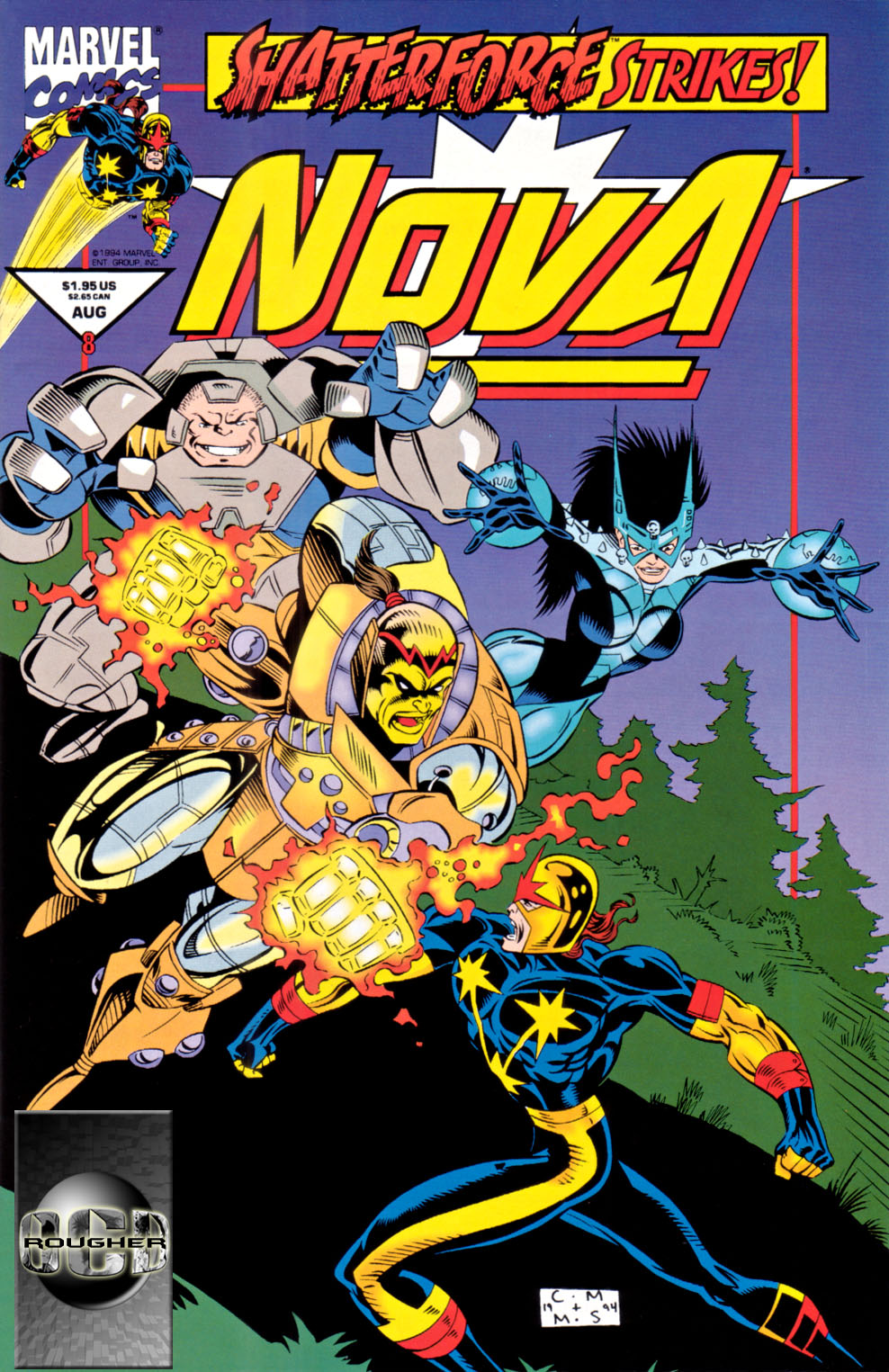 Read online Nova (1994) comic -  Issue #8 - 1