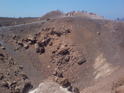 Viagem Grécia – 9º dia (Kamari Beach, Passeio de Barco e Vulcão de Santorini)